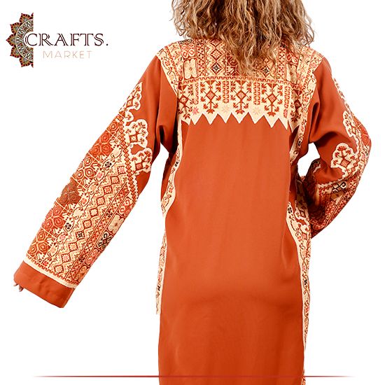 Handmade Brick Fabric Women Traditional Dress Handmade Brick Fabric Women Traditional Dress