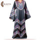 Handmade Gray Fabric Women Traditional Dress Handmade Gray Fabric Women Traditional Dress
