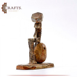 Handmade Metal Figure Table Décor in a Mother & Child design