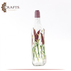 Hand-painted Empty Bottle Table Decor Plants Design