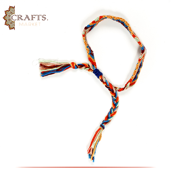 Handmade Multi-Color Cotton Women Bracelet Handmade Multi-Color Cotton Women Bracelet