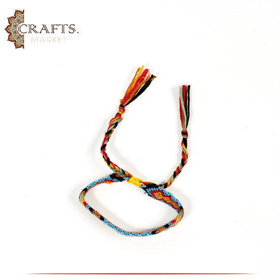 Handmade Multi-Color Cotton Women Bracelet Handmade Multi-Color Cotton Women Bracelet