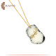 Handmade Multi-color Resin Pendant with the writing Coffee Handmade Multi-color Resin Pendant with the writing Coffee