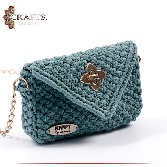 Handmade Green Cotton Women Shoulder Bag Handmade Green Cotton Women Shoulder Bag