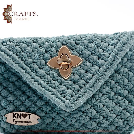 Handmade Green Cotton Women Shoulder Bag Handmade Green Cotton Women Shoulder Bag