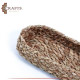 Handmade Beige Hay Oval Basket Handmade Beige Hay Oval Basket