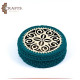 Handmade Dark Green Crochet Serving Tray Handmade Dark Green Crochet Serving Tray