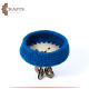 Handmade Duo-Color Crochet Wooden Serving Tray Handmade Duo-Color Crochet Wooden Serving Tray