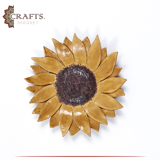 Handmade Coaster in a Sunflower Design Handmade Coaster in a Sunflower Design