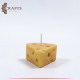 Handmade Cheese-Shaped Candle Handmade Cheese-Shaped Candle