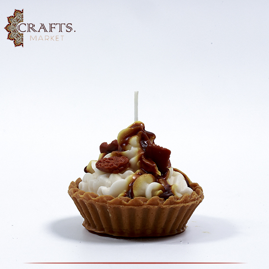 Handmade Tart-Shaped Candle Handmade Tart-Shaped Candle