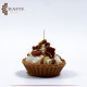 Handmade Tart-Shaped Candle Handmade Tart-Shaped Candle