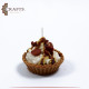 Handmade Tart-Shaped Candle Handmade Tart-Shaped Candle