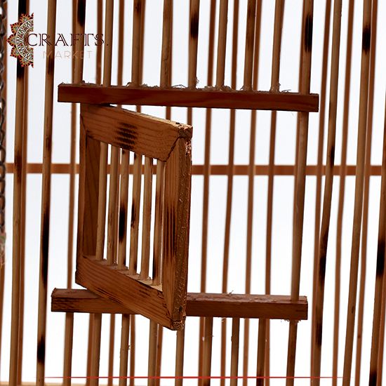 Handmade Brown Birdcage Handmade Brown Birdcage