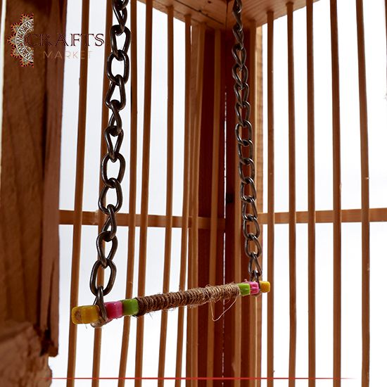 Handmade Brown Birdcage Handmade Brown Birdcage