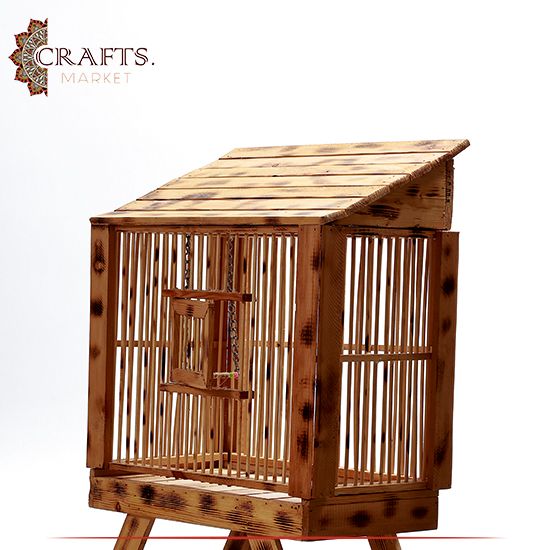 Handmade Brown Birdcage Handmade Brown Birdcage