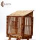 Handmade Brown Birdcage Handmade Brown Birdcage