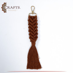 Handmade Brown Key chain 