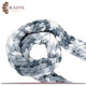 Hand-knitted Duo-Color Winter Scarf Hand-knitted Duo-Color Winter Scarf