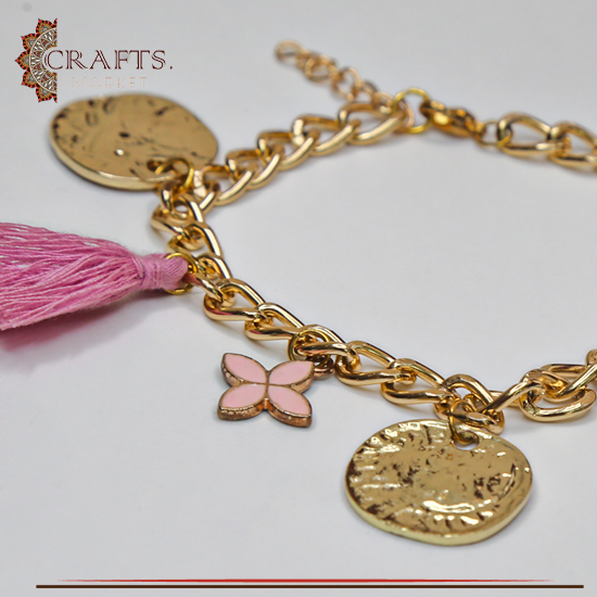 Handmade Gold Tone Women Anklet Handmade Gold Tone Women Anklet