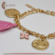 Handmade Gold Tone Women Anklet Handmade Gold Tone Women Anklet