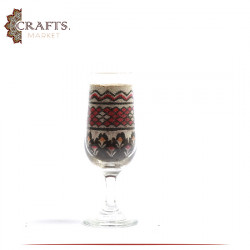 Handmade Multi-Color Natural Sand Art Glass Cup Souvenir 