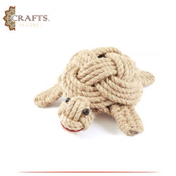 Handmade Rope Table Décor in a Turtle Design