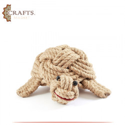 Handmade Rope Table Décor in a Turtle Design