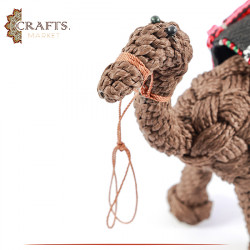 Handmade Rope Table Décor in a Camel Design