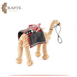 Handmade Rope Table Décor in a Camel Design