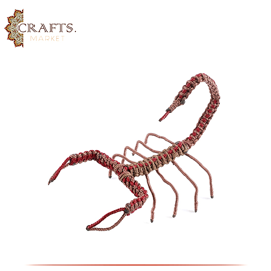 Handmade Rope Table Décor in a  Scorpion  Design