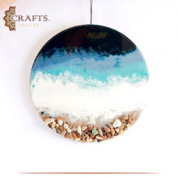Handmade Wall Art in a Waves Design