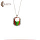 Handmade Women Necklace in a White Flower Design Handmade Women Necklace in a White Flower Design