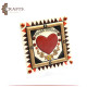 Handmade Wooden Wall Art Heart Design