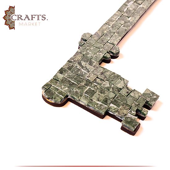 Handcrafted Mosaic Wall Art Key Design Handcrafted Mosaic Wall Art Key Design