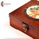 Handcrafted Wooden Box in a Tree Of Life Design Handcrafted Wooden Box in a Tree Of Life Design