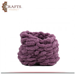 Handmade Purple Wide Headband