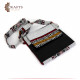 Crossbody Bag With Strap Made of Sadu Fabric Crossbody Bag With Strap Made of Sadu Fabric
