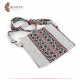 Crossbody Bag With Strap Made of Sadu Fabric Crossbody Bag With Strap Made of Sadu Fabric