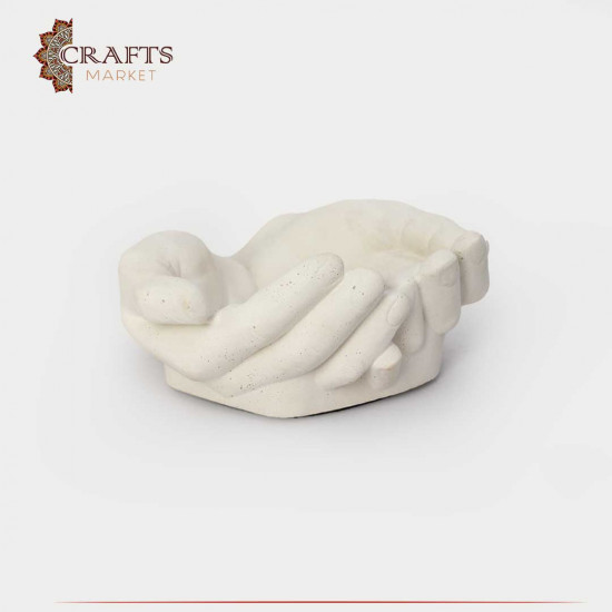 Decoration in the form of hand - cement Decoration in the form of hand - cement
