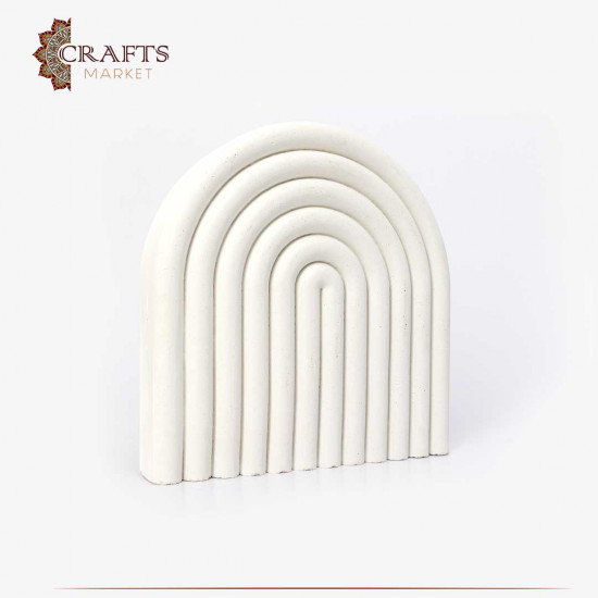White Rainbow-shaped Decor White Rainbow-shaped Decor
