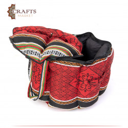 A Peasant-Designed Bag Made of Fabric
