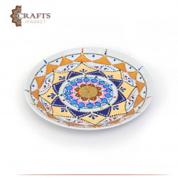 Mandela plate in multiple colors