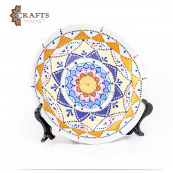 Mandela plate in multiple colors