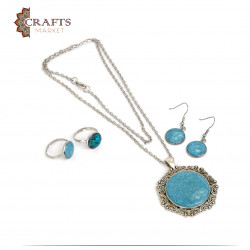 Handmade Chain, earrings and rings