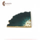 Turquoise triangle coaster Turquoise triangle coaster