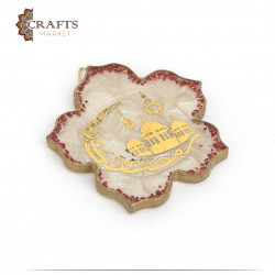 Rose coaster with the phrase Ramadan Kareem