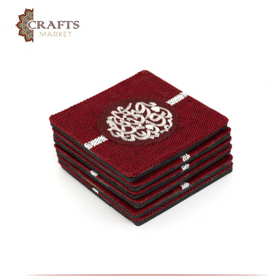 Handmade Square coaster set Handmade Square coaster set