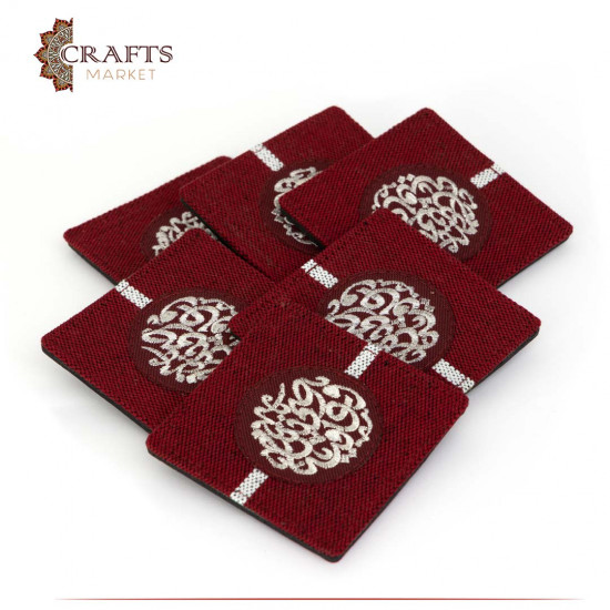 Handmade Square coaster set Handmade Square coaster set