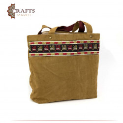 Prayer rug with bag olive color